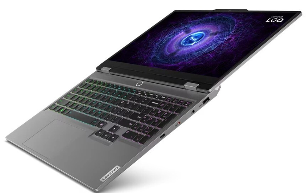 Ноутбук  Lenovo LOQ 15IAX9 15.6 ", Core i5, 16 Гб RAM, 512 Гб SSD, UHD Graphics, Серый