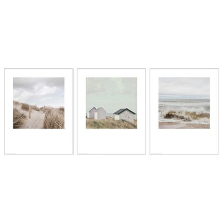 IKEA BILD  (ИКЕА БИЛД)  -  Плакат, береговая линия, 40x50 см