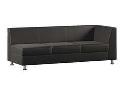 Секция с подлокотником трехметная левая Marcus MC-1P.03(L) экокожа Oregon 16