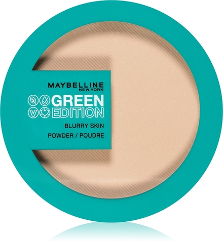 MAYBELLINE NEW YORK Green Edition - Прозрачная пудра с матовым финишем, 9 g