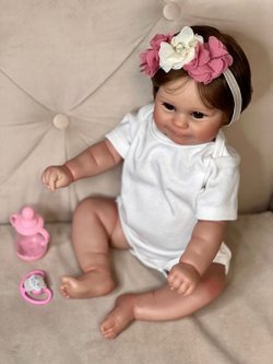 Кукла Реборн виниловая 50см в пакете (FA-086)