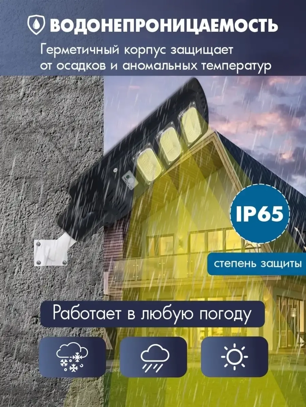 Светильник на солнечной энергии STD180