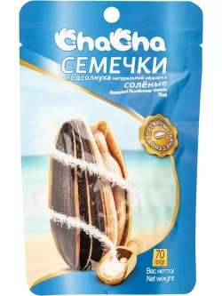 Семечки подсолнечника жареные с Солью 70 г * 2 шт