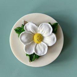 Молд силиконовый для творчества "Цветок. Фиалка. Примула. Лютик." 6 см / Форма для мыла, воска, гипса, полимерной глины, фитомолд