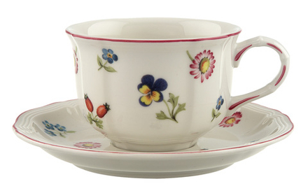 Villeroy & Boch Чашка с блюдцем Petite Fleur 200 мл для чая 10-2395-1270+10-2395-1310