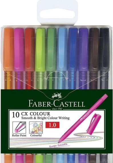 Faber Castell 10 Colour Pens
