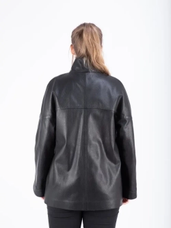 Куртка женская кожаная большие размеры