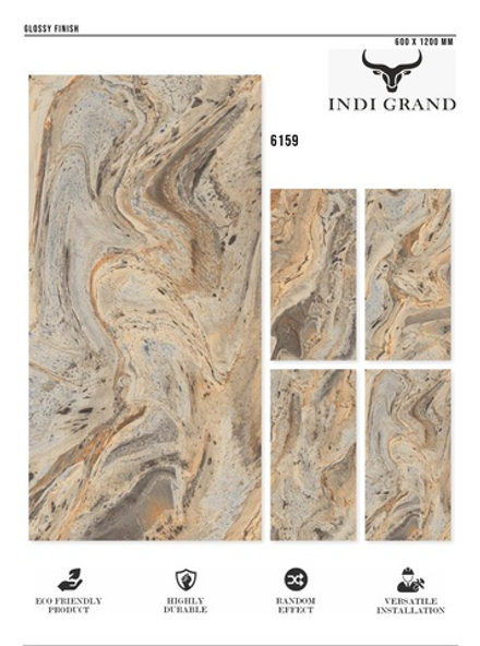 Керамогранит glossy №2 60х120, 6159