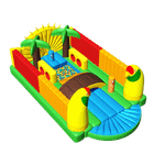 Коммерческий надувной батут "Попугай 2"