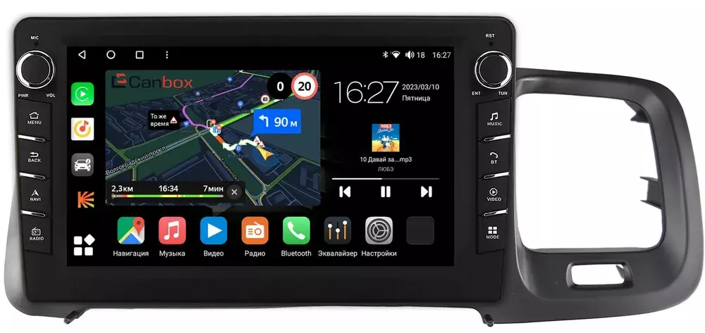 Магнитола для Volvo S60/V60 2010-2018 - Canbox 9-748 Android 10, ТОП процессор, CarPlay, 4G SIM-слот