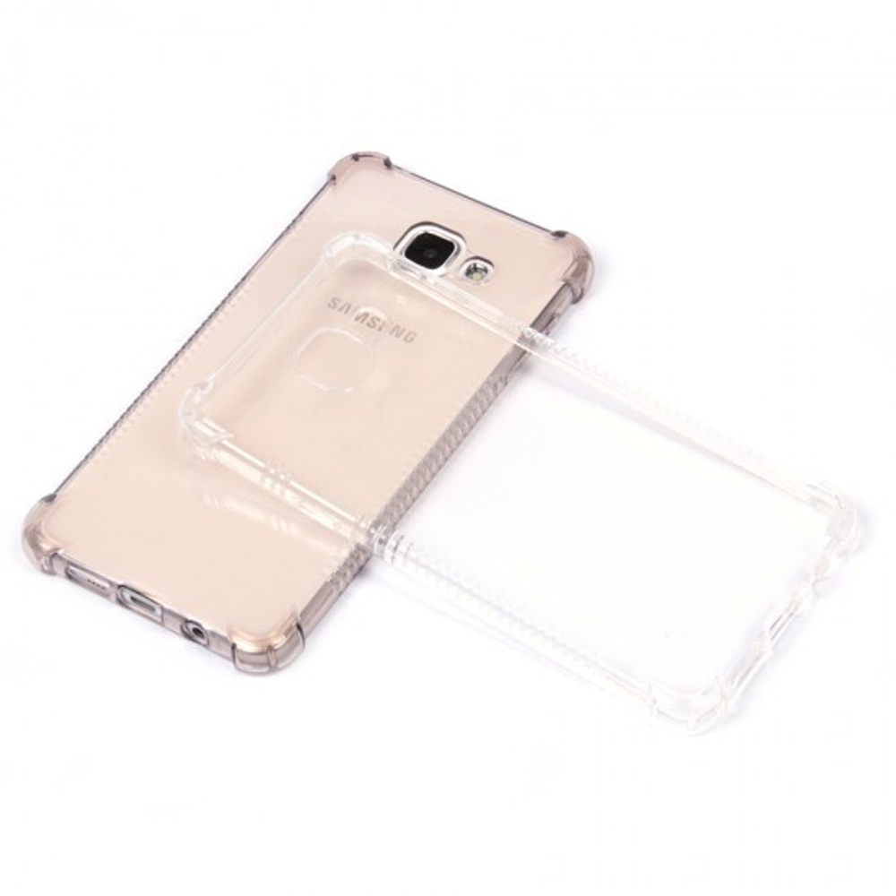 Силиконовый чехол Антишок для Samsung Galaxy A7 (2016), 009143 Прозрачный