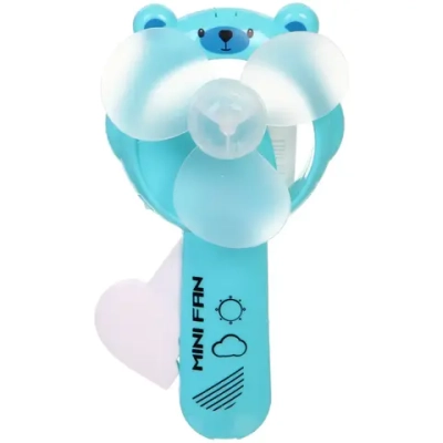 Вентилятор «Медвежонок» 12*6 см, микс