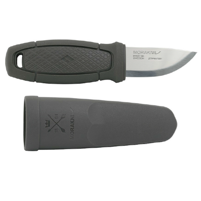 Нож Morakniv Eldris Light, нержавеющая сталь, цвет темно-серый, с ножнами