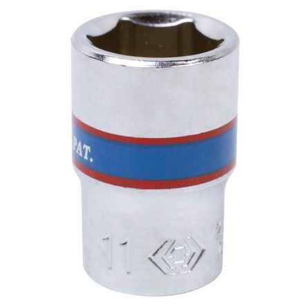 Цена на KING TONY (233511M) Головка торцевая стандартная шестигранная 1/4", 11 мм