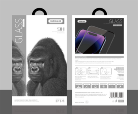 Защитное стекло SupGlass XC-10 Corning Glass Screen Protector For IP 15 Pro (6.1)