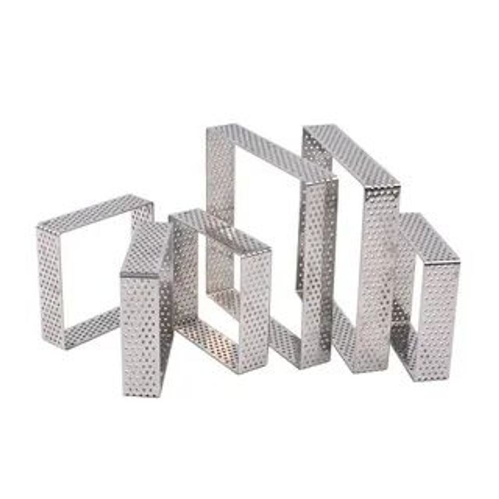 Квадрат перфорированный д/выпечки 80*25мм