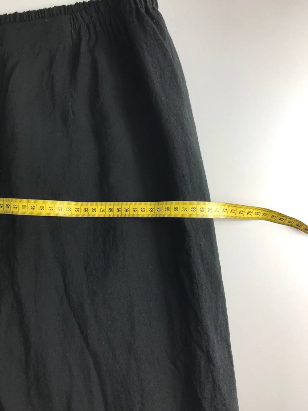 Брюки из жатой ткани, визуально на 60 размер