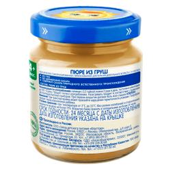 Пюре Бабушкино Лукошко Груша с 4 месяцев 100г