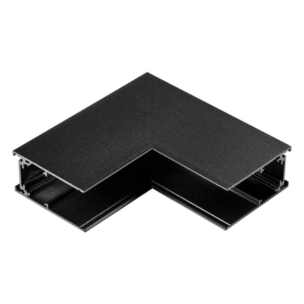 509137 Соединитель вертикальный угловой UNO для накладного трека ЧЕРНЫЙ