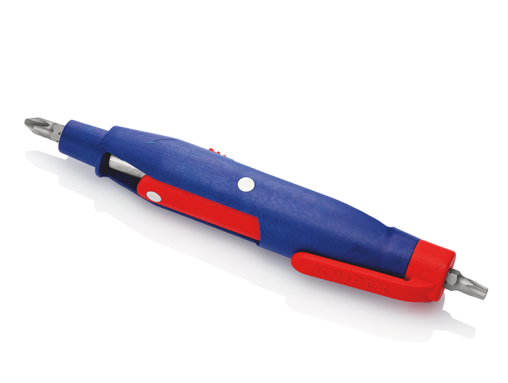 KN-001107 Ключ штифтовый для стандартных шкафов, "квадрат": 5 - 8 мм, "треугольник": 9 мм, "двойная