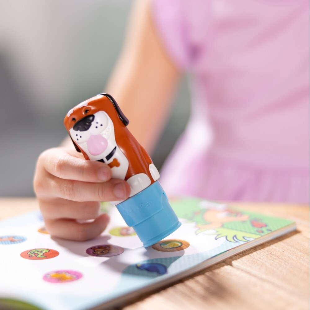 Melissa & Doug - STEMPEL WITH STICKERS Собака + буклет Sticker Wow! 20155249