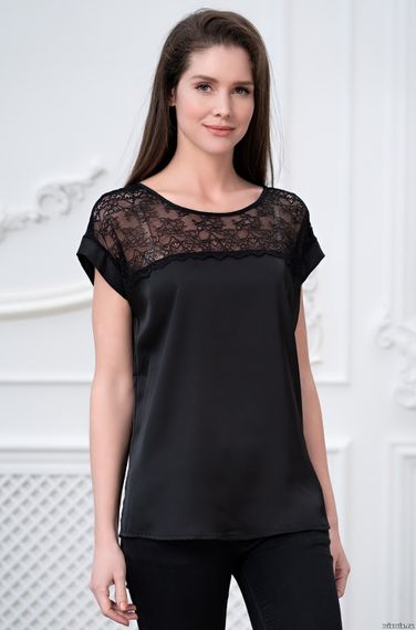 Блуза Топ женский Mia-Amore Milan Милан 8428 черный