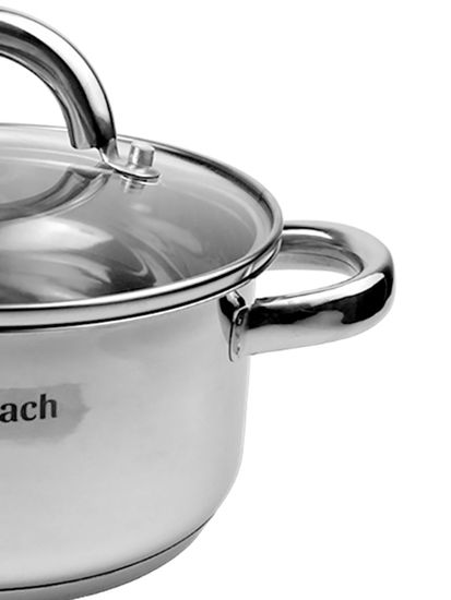 Кастрюля 1,5 л. из нержавеющей стали Ofenbach NB 100523 с крышкой