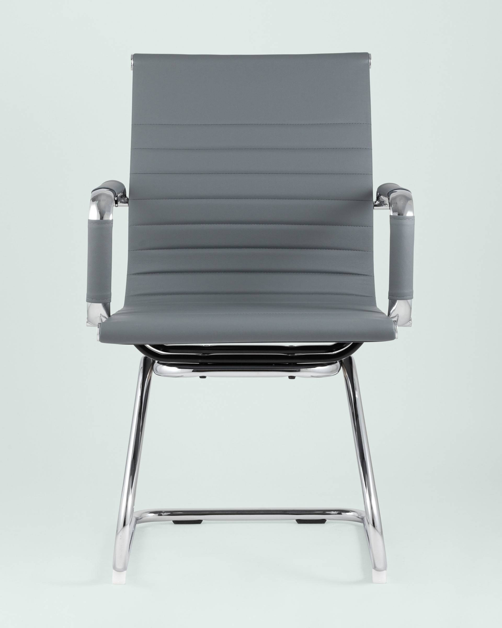 Кресло для посетителей TopChairs Visit серое
