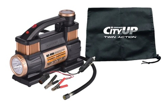 Компрессор "СityUp" AС-606 TWIN ACTION 2х поршн 300Вт,60л/мин
