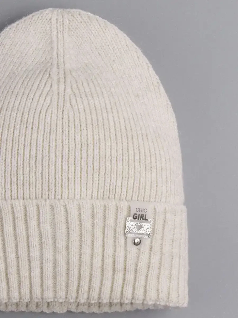 Шапка для девочки осенняя