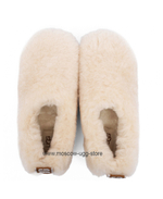 HAILEY FLUFF SLIPPERS - Natural