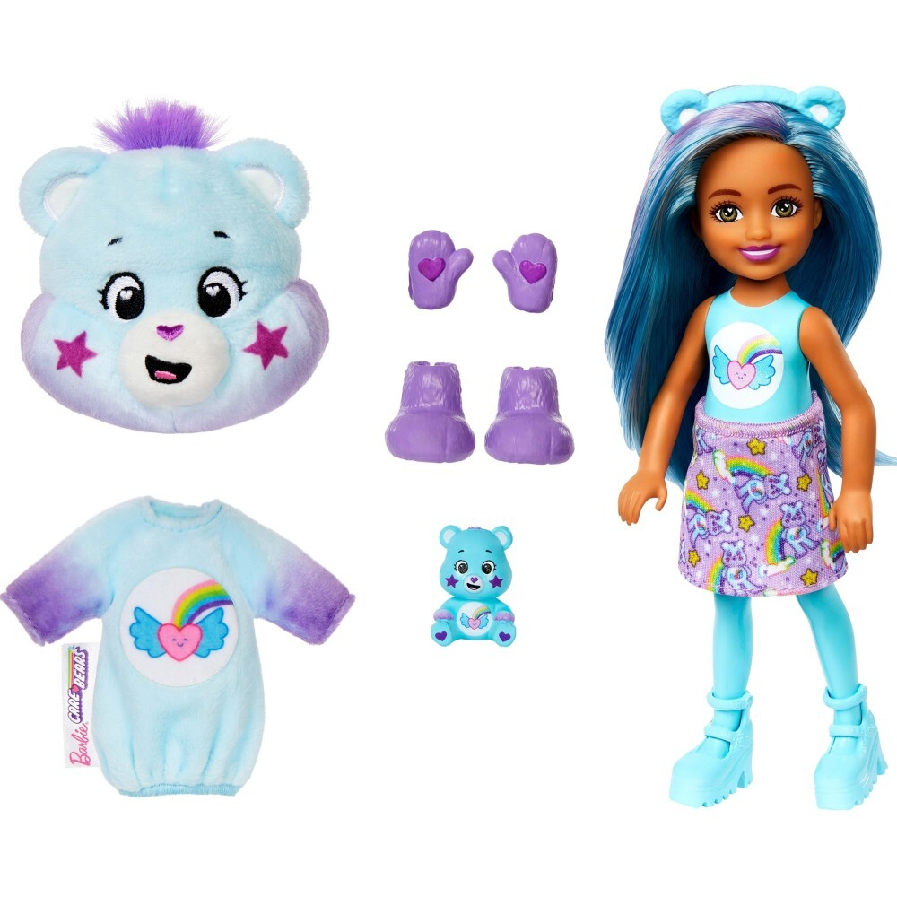 Barbie x Care Bears - Chelsea Doll Care Bears Surprise Cutie Reveal JGH75