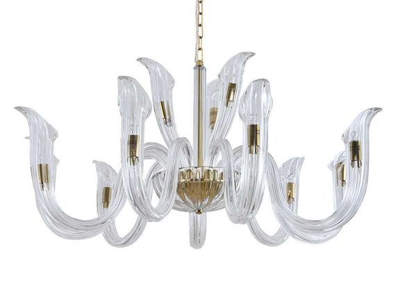 Люстра NEWPORT 3653+9/C gold