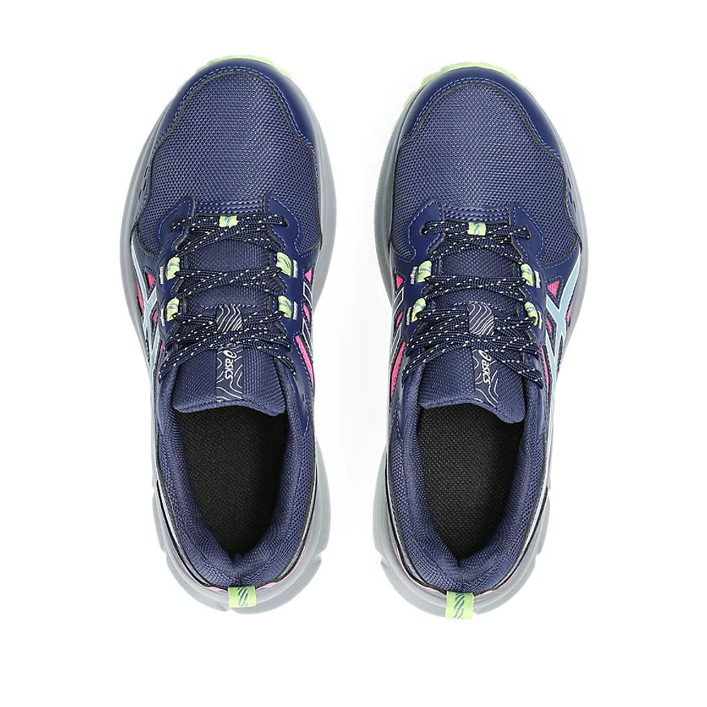 СЦ*Кроссовки бег. жен. ASICS Trail Scout 3 1012B516 400, р.5.5 (рос.34,5),иск.кожа,текстиль,сини