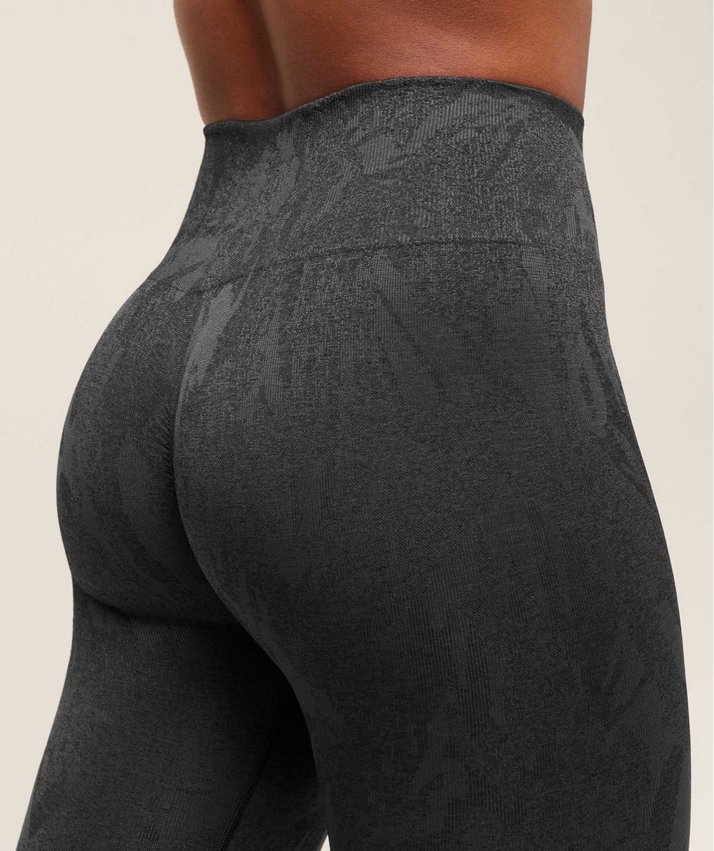 Леггинсы GYMSHARK Adapt Сamo Seamless Leggings Black