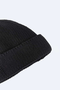 ZARA КОРОТКАЯ ШАПКА БИНИ, ЧЕРНЫЙ