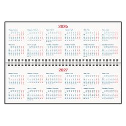 Планинг датированный 2026 305х140 мм GALANT "Ritter" под кожу черный (117238)