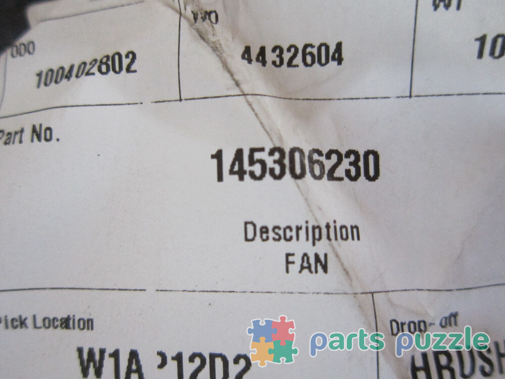 Вентилятор / FAN АРТ: 145306230