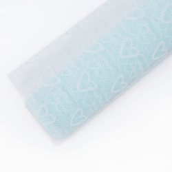 Сетка кружево "Сердце" 50см*5ярд