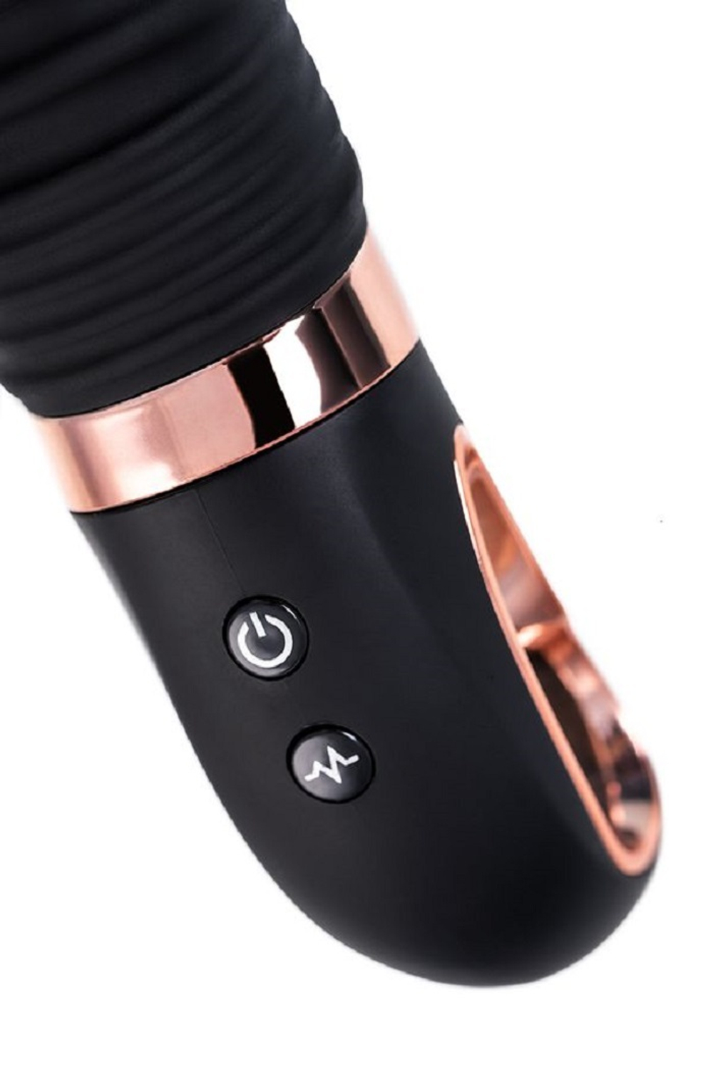 Нереалистичный вибратор Waname D-Splach Hurricane черный 22,5 см