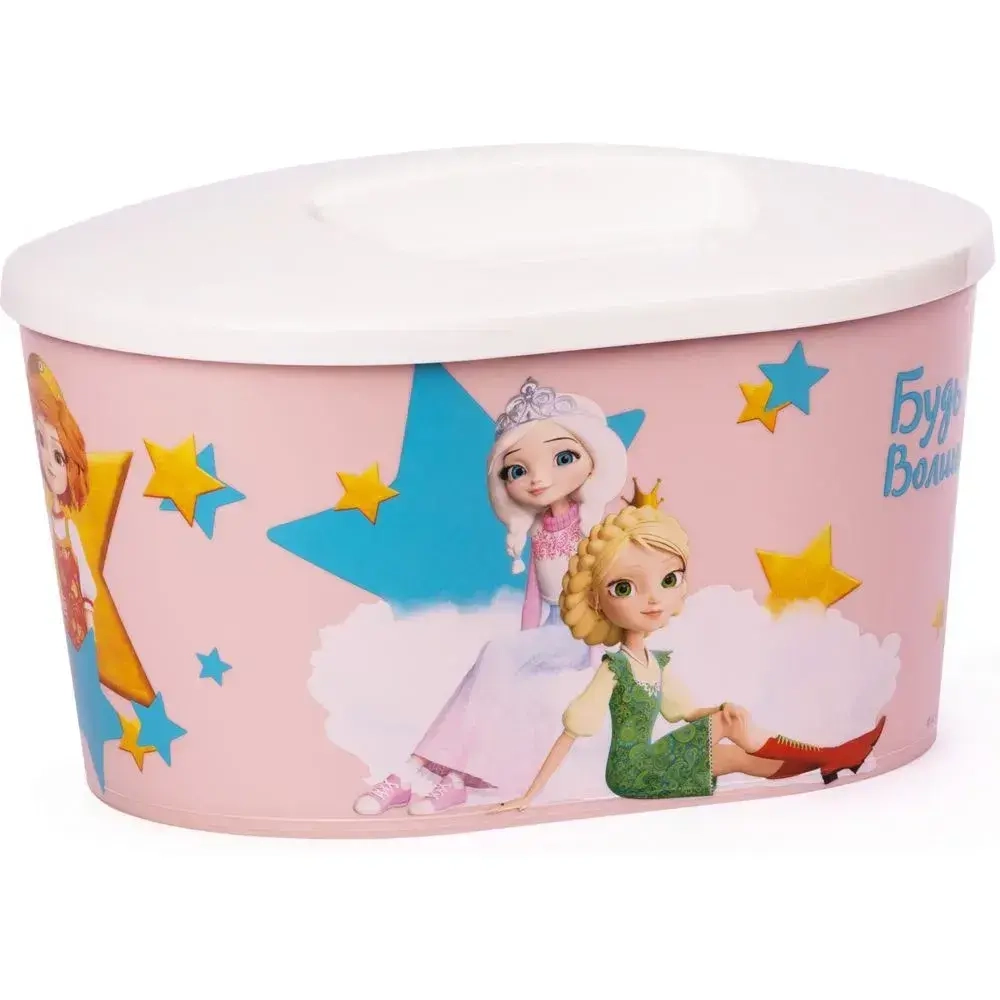 Шкатулка игрушечная Царевны овальная (комплект 25 шт)