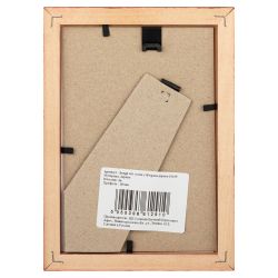 Фоторамка Image Art С18 10х15 деревянная из сосны, цвет красное дерево, вставка-прозрачный пластик | Image Art