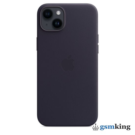 Apple Leather Case with MagSafe iPhone 14 Plus Ink (Чёрный) MPPC3ZM/A