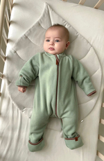 Комбинезон из флиса "Cute" (базилик)