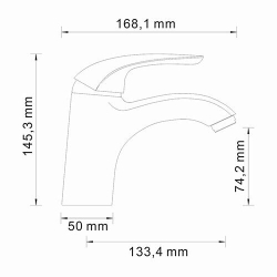 Rossel 2803 Смеситель для умывальника