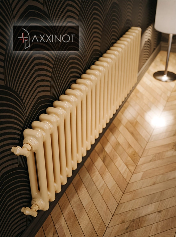 Axxinot Sentir 2030 - двухтрубный трубчатый радиатор высотой 300 мм, боковое подключение