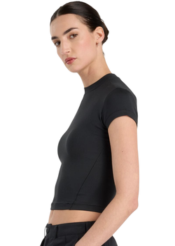 Женская теннисная футболка New Balance Define Fitted - black