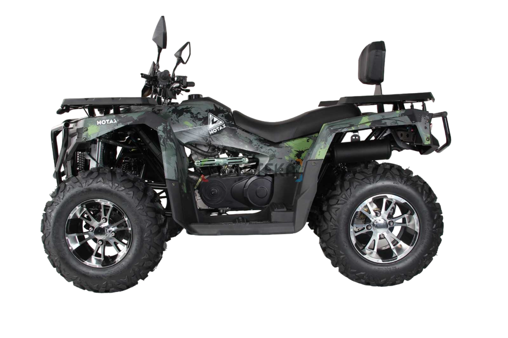 Квадроцикл Motax GRIZLIK 300 черно-зеленый камуфляж