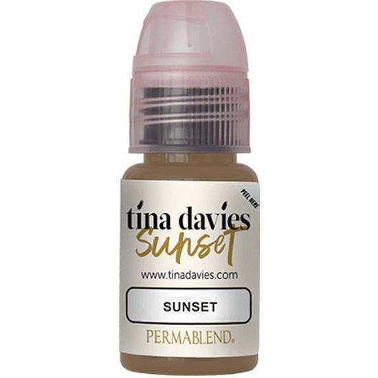 Perma Blend. Пигмент для татуажа бровей "Tina Davis Sunset"