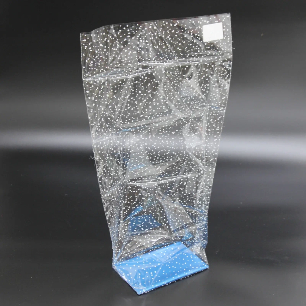 Пакет на жестком дне, рисунок «мошка» (дно 22*14; выс.63см)